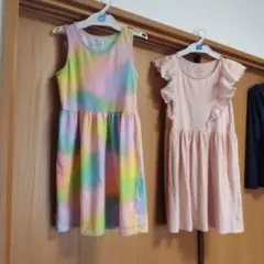 ★H&M　キッズ女の子ワンピ100-120まとめて