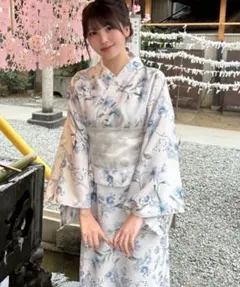 新品 chuchure / シュシュレ 浴衣3点セット（ゆかた・兵児帯・下駄