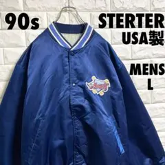 90s スターター　アナハイム•エンゼルス　USA製 スタジャン　メンズLサイズ