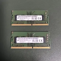 Kingstonノート用メモリDDR4 16GB x2 (PC4-3200AA) - メルカリ