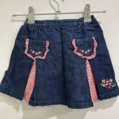 ミキハウス デニム Aラインスカート