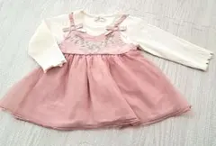 キッズ服　チュニック　ピンク　90㎝