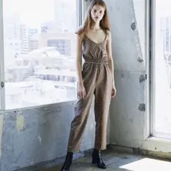 Juemi／Double Piping Cami Jumpsuit ロンパース