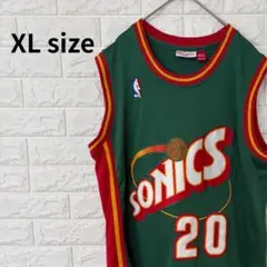 NBA ソニックス ショーン・ケンプ 40 ユニフォーム リバーシブル 44