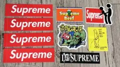 supreme ステッカー　セット