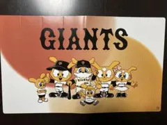 当時物 1987 読売 巨人 マスコット シール ジャイアンツ 優勝 記念