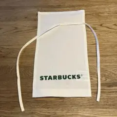 スターバックス ギフト袋 キャンバス製 ホワイト
