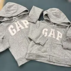 【即購入OK】GAP パーカー 110 95サイズ 2枚セット　ほぼ未使用