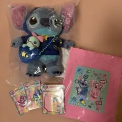 スティッチ ハッピーくじ　スティッチ A賞 ぬいぐるみ 5点セット