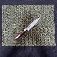 堺 孝行 33層 槌目 ダマスカス VG10 ペティナイフ 120mmのサムネイル