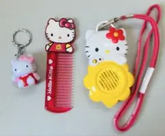 【レア】　キティ　キーホルダー　くし　フマキラーベープハローキティ 平成レトロのサムネイル
