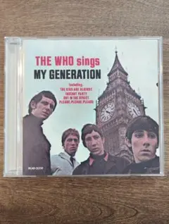 THE WHO sings MY GENERATION　輸入盤
