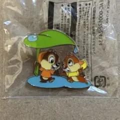 新品未開封ディズニーランドチップとデールピンバッジ