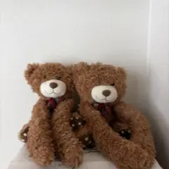 テディベア カーテンタッセル　2体セット