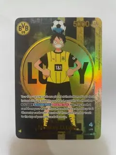 未開封「ボルシアドルトムント×ルフィ限定プロモカード」ワンピース