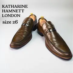 KATHARINE　HAMNETT キャサリンハムネット ビットローファー 26