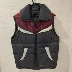 DIESEL ダウンベスト Lサイズ 黒・赤・緑