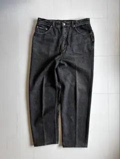 90s 939 Black denim pants - メルカリ