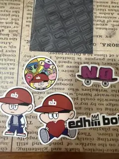 edhiii boi ステッカーセット　5枚
