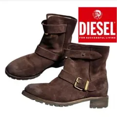 DIESEL ディーゼル ムートン レザー　エンジニアブーツ24