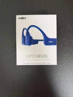 Shokz OpenRun 骨伝導イヤホン ブルー S803 おまけ付 - メルカリ