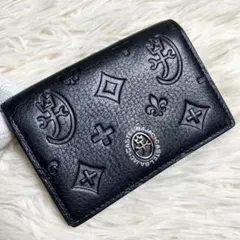 CASTELBAJAC カステルバジャック ピッコロ 二つ折り財布 レザー 黒