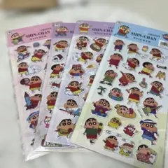 クレヨンしんちゃん ステッカー 立体シールෆ‪⸒⸒週末セールෆ‪⸒⸒