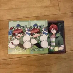 カラフルピーチ展示会　じゃぱぱさん　トレカ　3枚セット