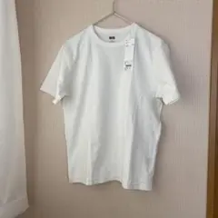 UNIQLO U メンズ クルーネックT（半袖） ホワイト S