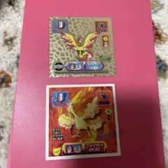 アマダ　最強シール列伝　スーパーDX ファイヤー LV.99 & LV.43