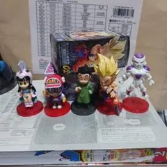 ワーコレ　ワールドコレクタブルフィギュア　チチ　アラレちゃん　など