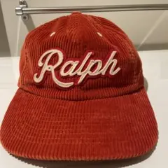 DOUBLE RL ラルフローレン ロゴアップリケツイルボールキャップ RRL