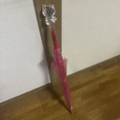 ハローキティ　ビニール傘　ピンク　レア