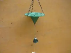 風鈴　フラワー風鈴　南部鉄器　唐草　未使用品・共箱