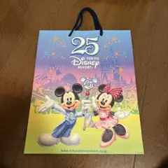 ディズニーリゾート25周年限定紙袋