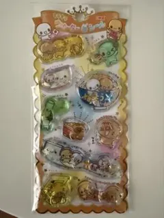 なっとうちゃん キラキラウォーターインシール