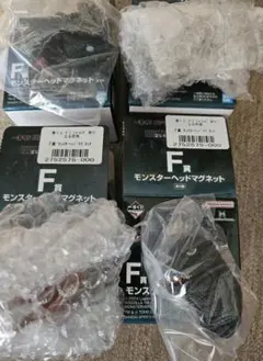 一番くじ　ゴジラ　モンスターヘッドマグネット　4点セット