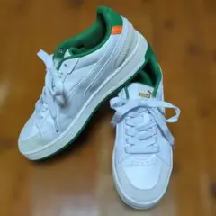 PUMA スニーカー ホワイト グリーンのサムネイル