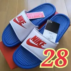 【夏カラー★公式購入品・28サイズ】ナイキ　ベナッシ　シャワーサンダル　ブルーのサムネイル