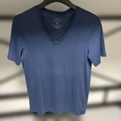 【美品】アルマーニエクスチェンジ　VネックTシャツ　ホワイト　XSのサムネイル