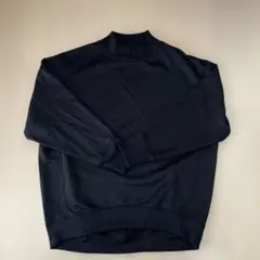 グローバルワーク　サマ見え　スタンドリブ　スウェット　M