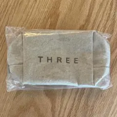 THREE ミニボックスポーチ GR 非売品