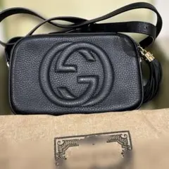 GUCCI ソーホー ショルダーバッグ 黒のサムネイル