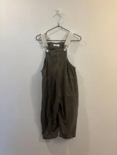 PAIRMANON ペアマノン　カーキ サロペット 90cm