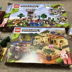 ト*猫様 LEGO Minecraft 2セット 21160 & 21161 ※