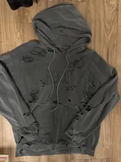 EVERLAST ダメージ加工 パーカー foodie 希少