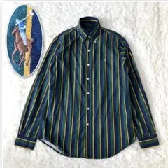 23年製 現行QR✨ポロラルフローレン オックスフォード シャツ メンズ ポニー