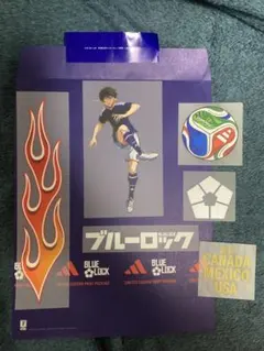 ブルーロック【圧着シールユニフォーム】 日本代表160サイズ 蜂楽廻 凪 