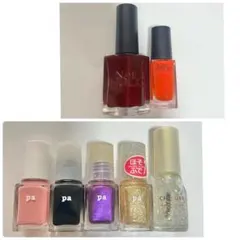 NAIL HOLIC ネイルホリック pa ちふれ ネイルカラー　7点セット