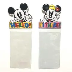 東京ディズニーランド チケットホルダー ミッキーマウス ミニーマウス【匿名配送】